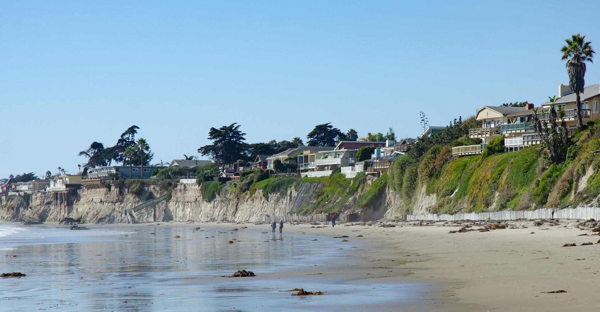 Isla Vista bluffs, UCSB campus